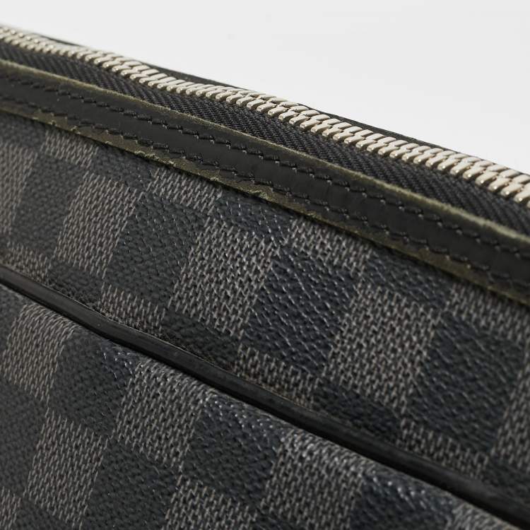 Pre Owned Louis Vuitton Damier Graphite Canvas Jorn Bag