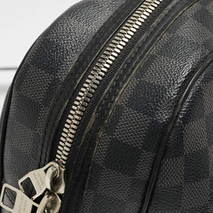 Pre Owned Louis Vuitton Damier Graphite Canvas Jorn Bag