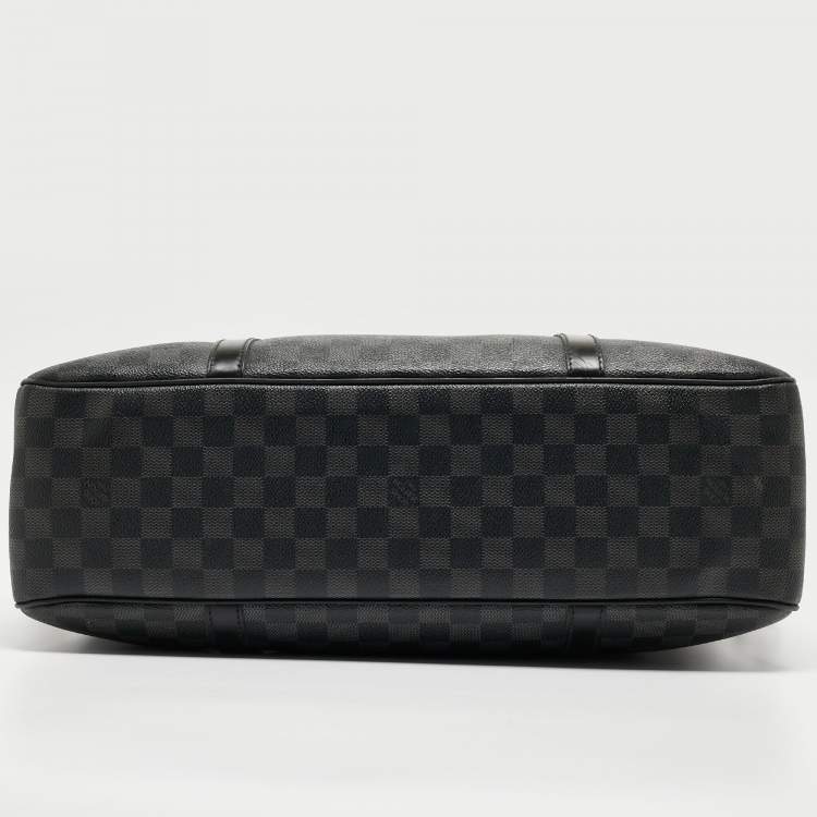 Pre Owned Louis Vuitton Damier Graphite Canvas Jorn Bag