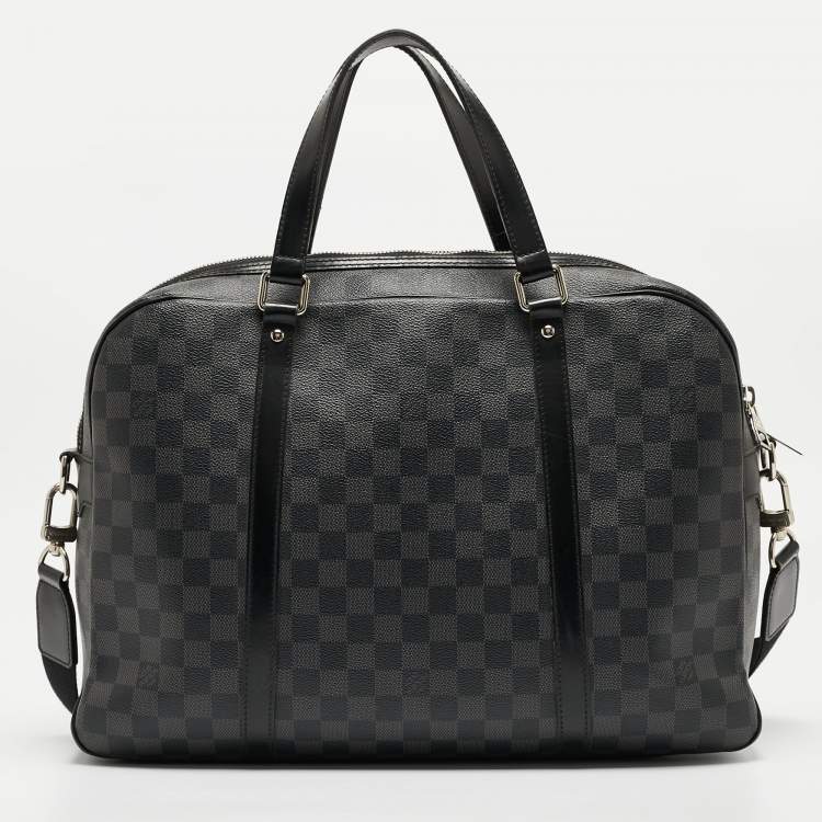 Pre Owned Louis Vuitton Damier Graphite Canvas Jorn Bag