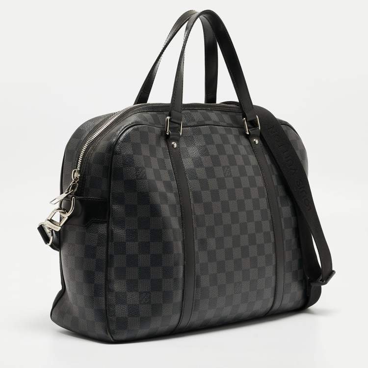 Pre Owned Louis Vuitton Damier Graphite Canvas Jorn Bag