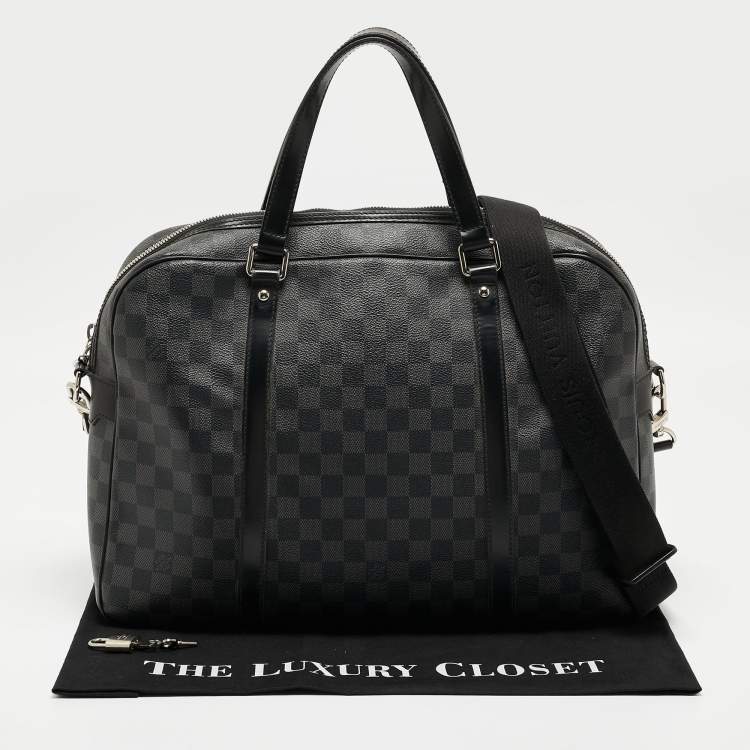 Pre Owned Louis Vuitton Damier Graphite Canvas Jorn Bag