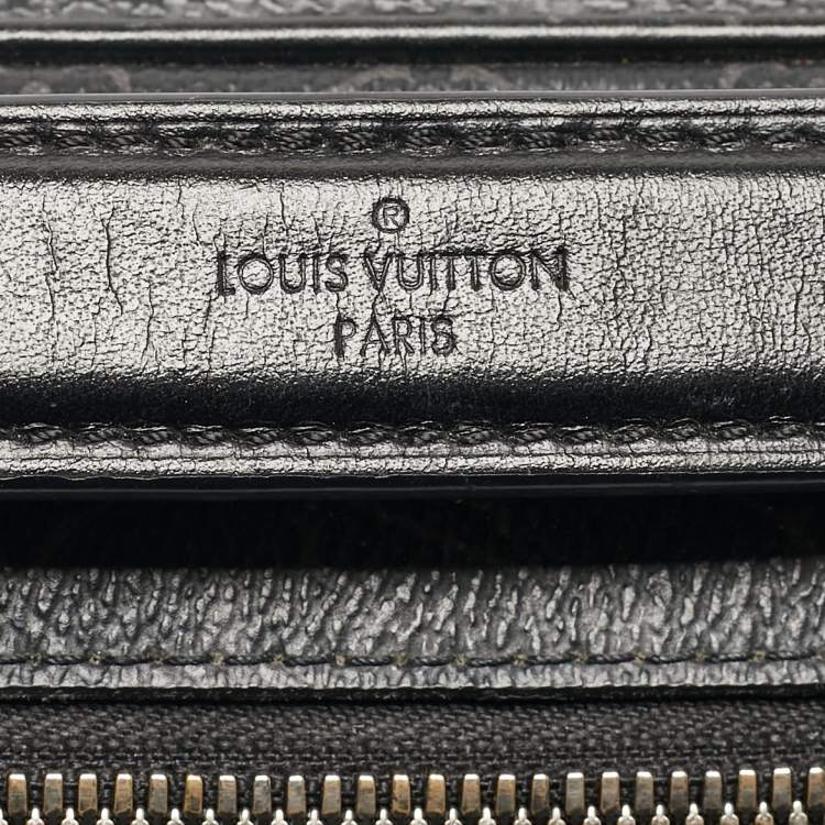 Pre Owned Louis Vuitton Monogram Eclipse Canvas Multipocket Patchwork Messenger Bag