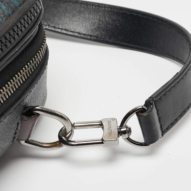 Pre Owned Louis Vuitton Monogram Eclipse Canvas Multipocket Patchwork Messenger Bag