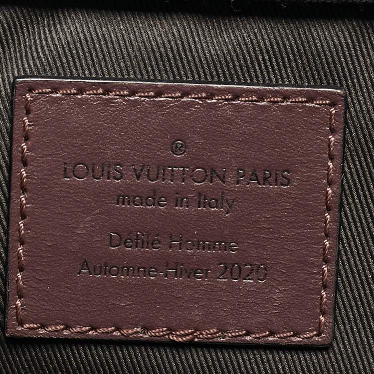 Pre Owned Louis Vuitton Monogram Eclipse Canvas Multipocket Patchwork Messenger Bag