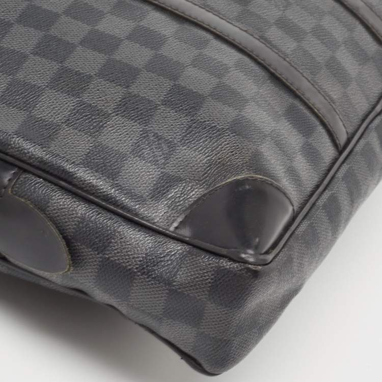 Pre Owned Louis Vuitton Damier Graphite Canvas Porte Documents Voyage Briefcase