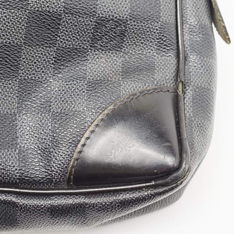 Pre Owned Louis Vuitton Damier Graphite Canvas Porte Documents Voyage Briefcase