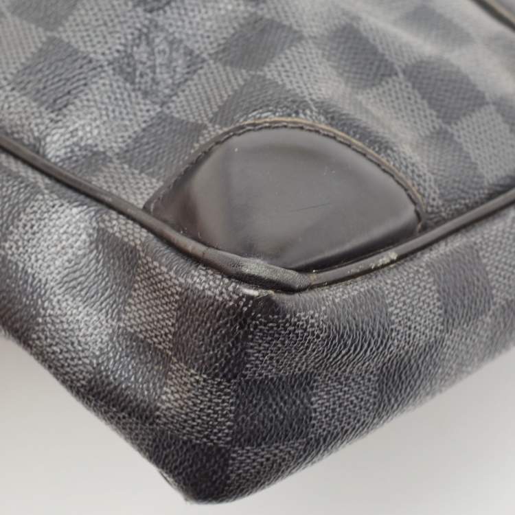 Pre Owned Louis Vuitton Damier Graphite Canvas Porte Documents Voyage Briefcase