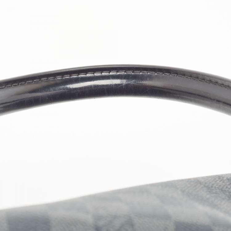 Pre Owned Louis Vuitton Damier Graphite Canvas Roadster 50 Bag