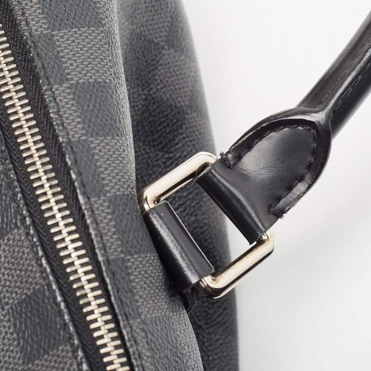 Pre Owned Louis Vuitton Damier Graphite Canvas Roadster 50 Bag