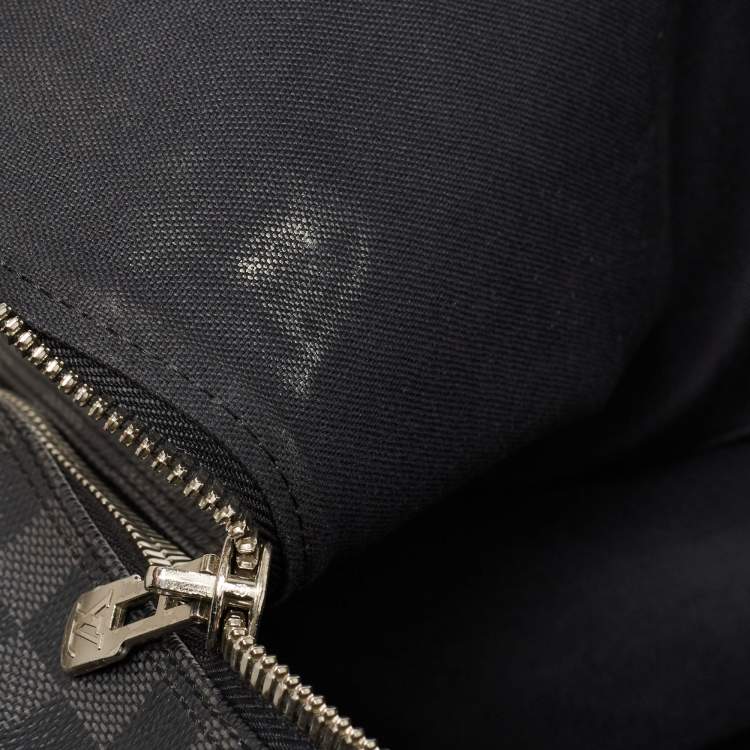 Pre Owned Louis Vuitton Damier Graphite Canvas Roadster 50 Bag