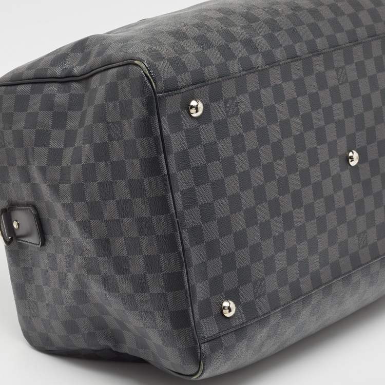 Pre Owned Louis Vuitton Damier Graphite Canvas Roadster 50 Bag