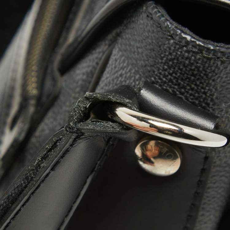 Pre Owned Louis Vuitton Damier Graphite Canvas Daniel GM Bag