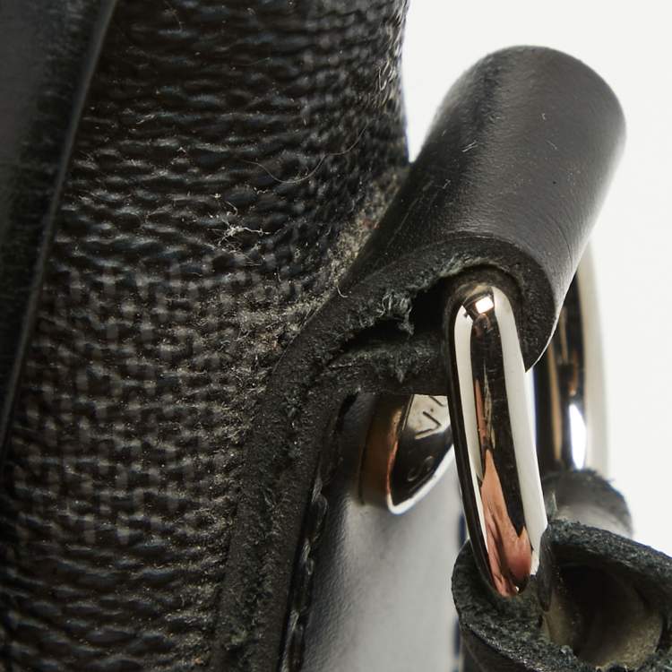 Pre Owned Louis Vuitton Damier Graphite Canvas Daniel GM Bag