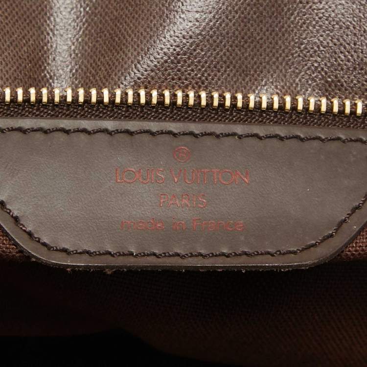 Pre Owned Louis Vuitton Damier Ebene Canvas Greenwich GM Bag