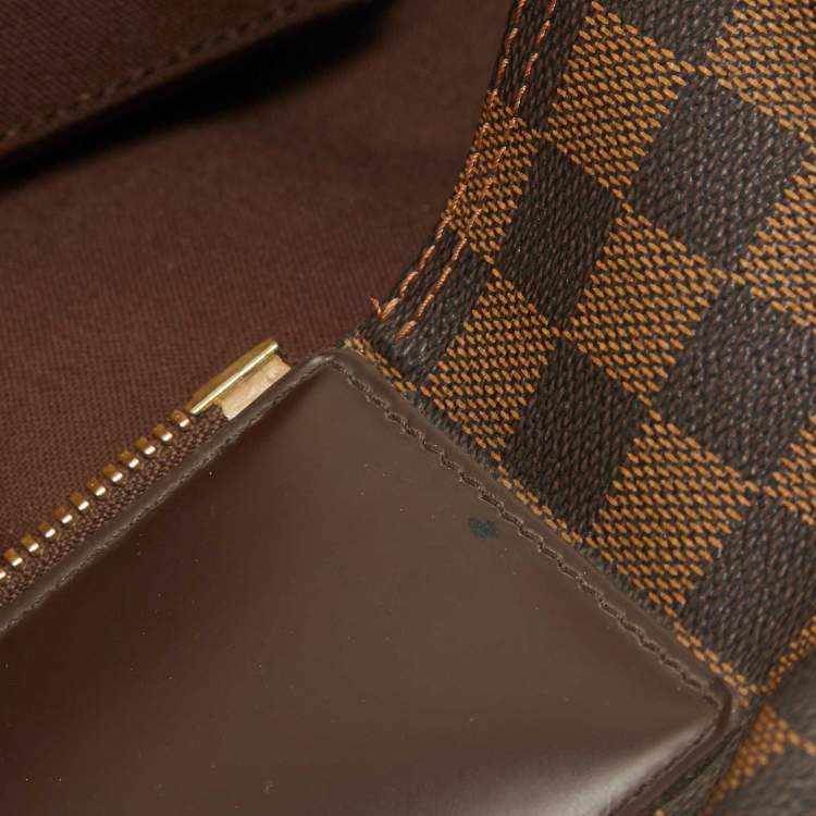 Pre Owned Louis Vuitton Damier Ebene Canvas Greenwich GM Bag