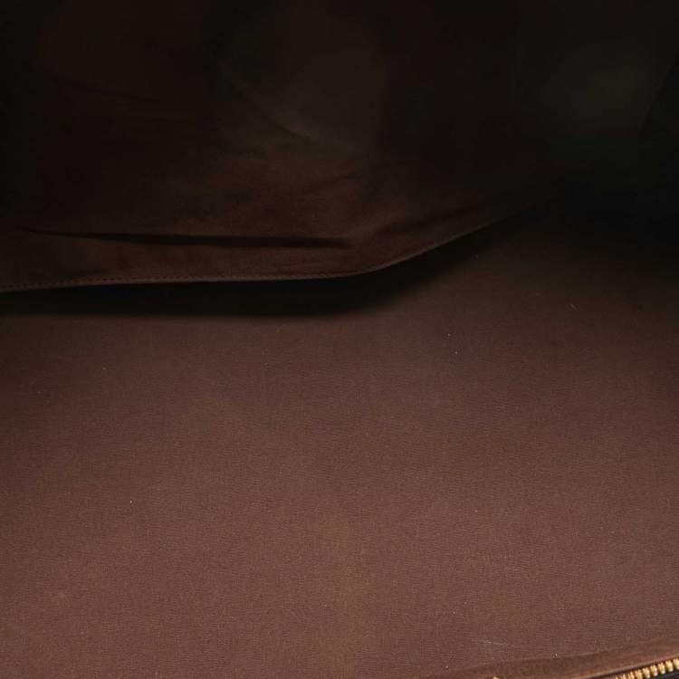 Pre Owned Louis Vuitton Damier Ebene Canvas Greenwich GM Bag