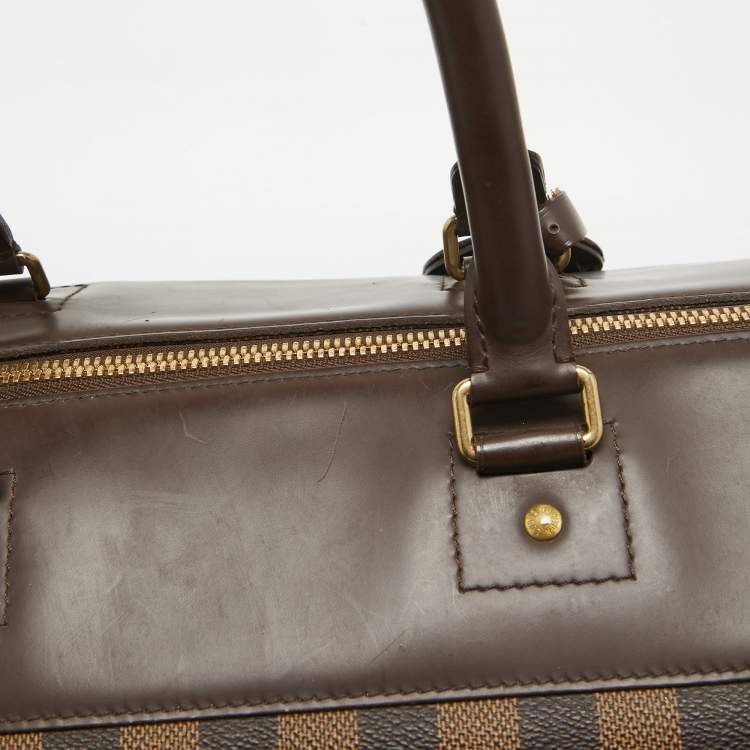 Pre Owned Louis Vuitton Damier Ebene Canvas Greenwich GM Bag