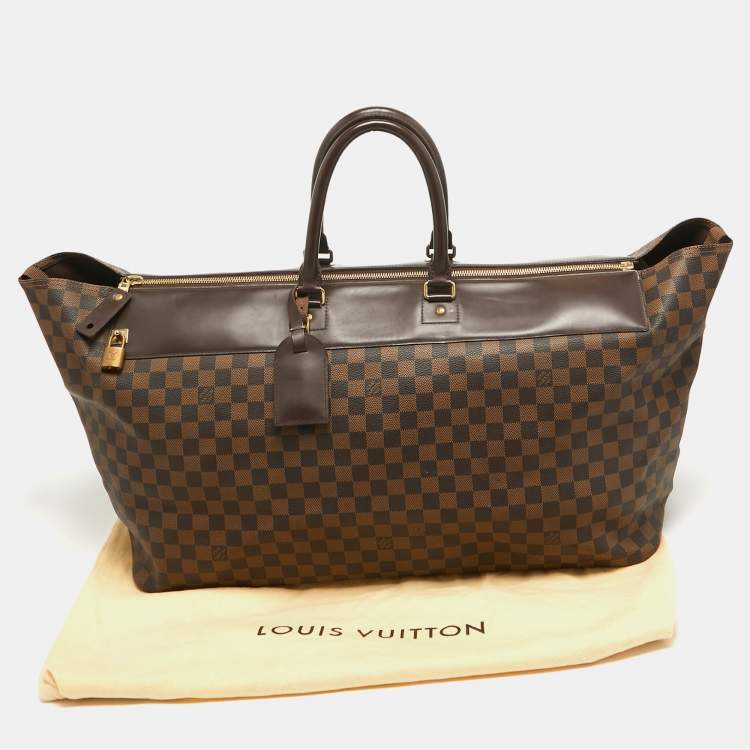 Pre Owned Louis Vuitton Damier Ebene Canvas Greenwich GM Bag
