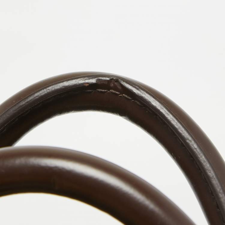 Pre Owned Louis Vuitton Damier Ebene Canvas Keepall Bandouliere 55 Bag