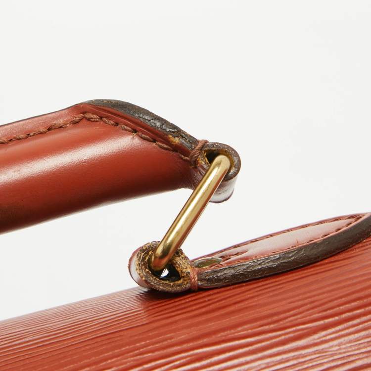 Pre Owned Louis Vuitton Cipango Gold Epi Leather Serviette Conseiller Briefcase