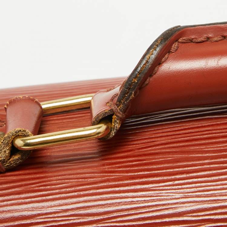 Pre Owned Louis Vuitton Cipango Gold Epi Leather Serviette Conseiller Briefcase