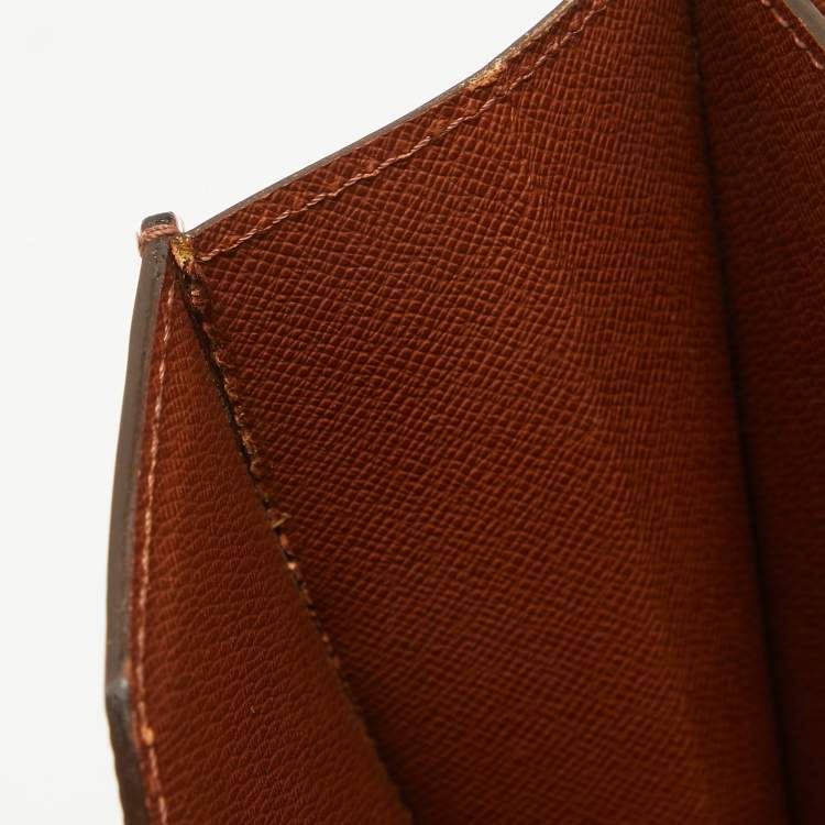 Pre Owned Louis Vuitton Cipango Gold Epi Leather Serviette Conseiller Briefcase