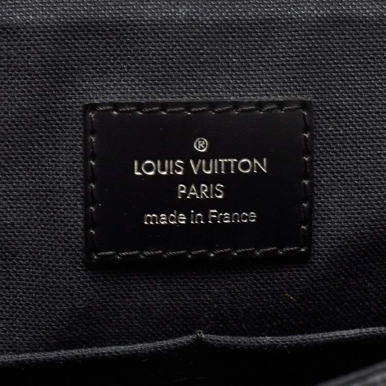 Pre Owned Louis Vuitton Damier Graphite Canvas District PM Bag