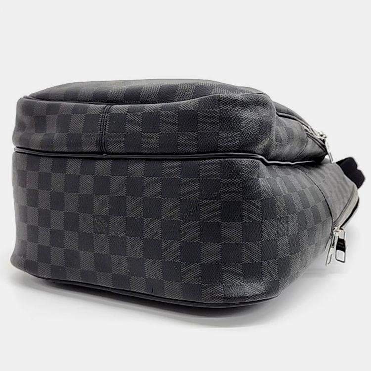 Pre Owned Louis Vuitton Graphite Michael Backpack