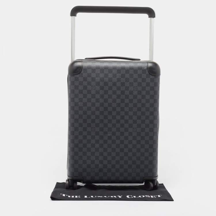 Pre Owned Louis Vuitton Damier Graphite Canvas Horizon 55 Suitcase