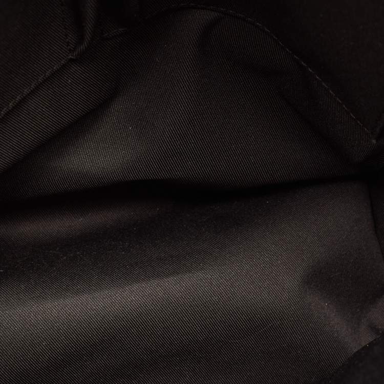 Pre Owned Louis Vuitton Black Damier Ebene Canvas and Leather Jake Backpack
