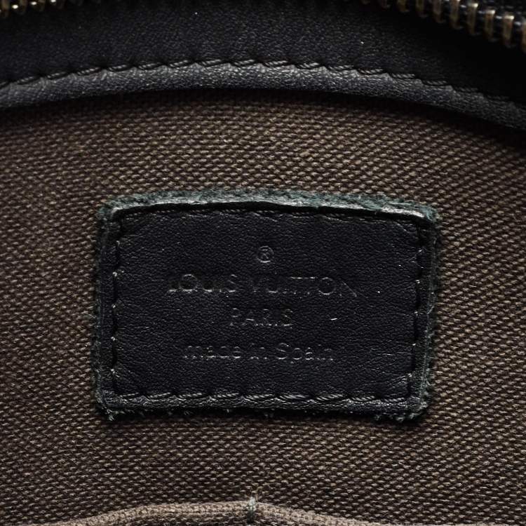 Pre Owned Louis Vuitton Damier Infini Leather Tadao Bag