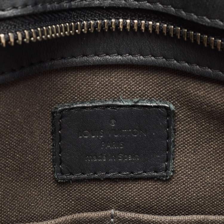 Pre Owned Louis Vuitton Damier Infini Leather Tadao Bag