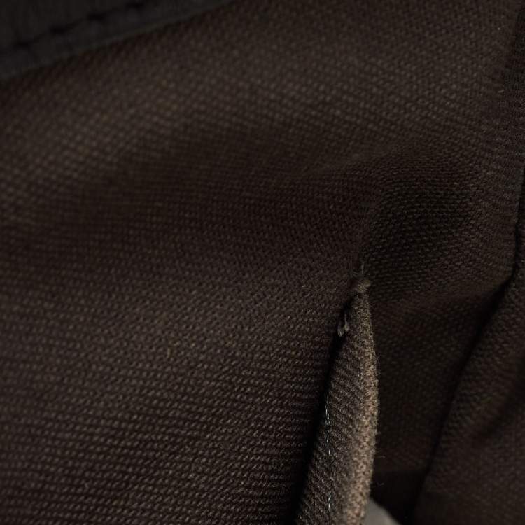 Pre Owned Louis Vuitton Damier Infini Leather Tadao Bag