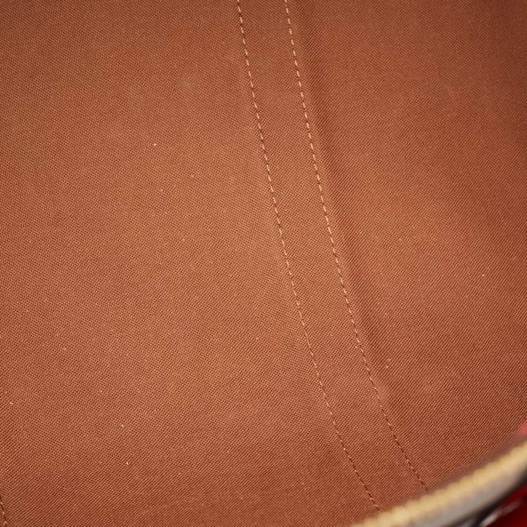 Pre Owned Louis Vuitton Cerise Monogram Canvas Keepall Bandouliere 50 Bag