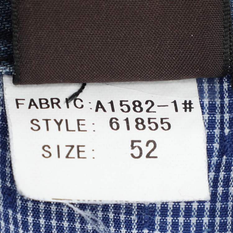 Pre Owned Louis Vuitton Blue Denim Jeans XL