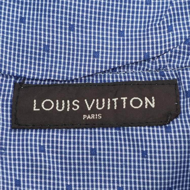 Pre Owned Louis Vuitton Blue Denim Jeans XL