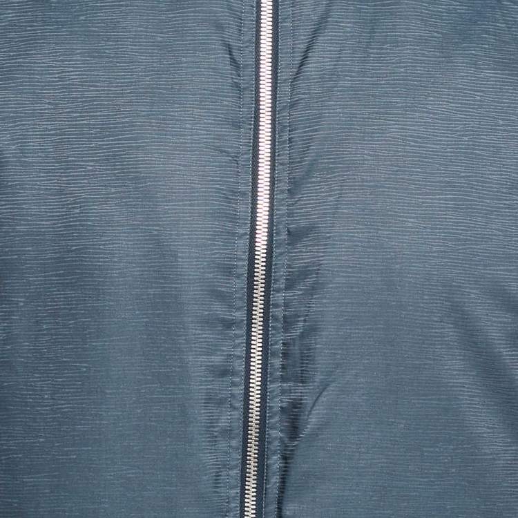 Pre Owned Louis Vuitton Nylon Padded Reversible Down Gilet XL