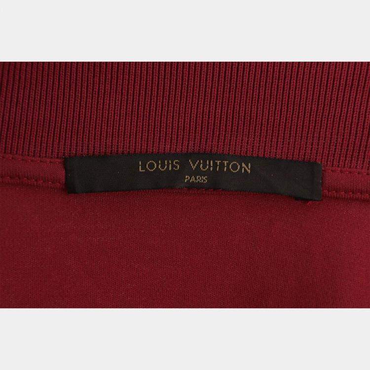 Pre Owned Louis Vuitton Cotton Polo Shirt S