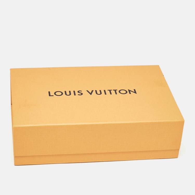 Pre Owned Louis Vuitton Black Cotton Logo Jacquard Knit T-Shirt S