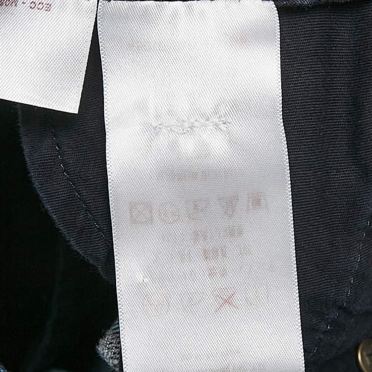 Pre Owned Louis Vuitton Blue Denim Regular Fit Jeans M Waist 32"