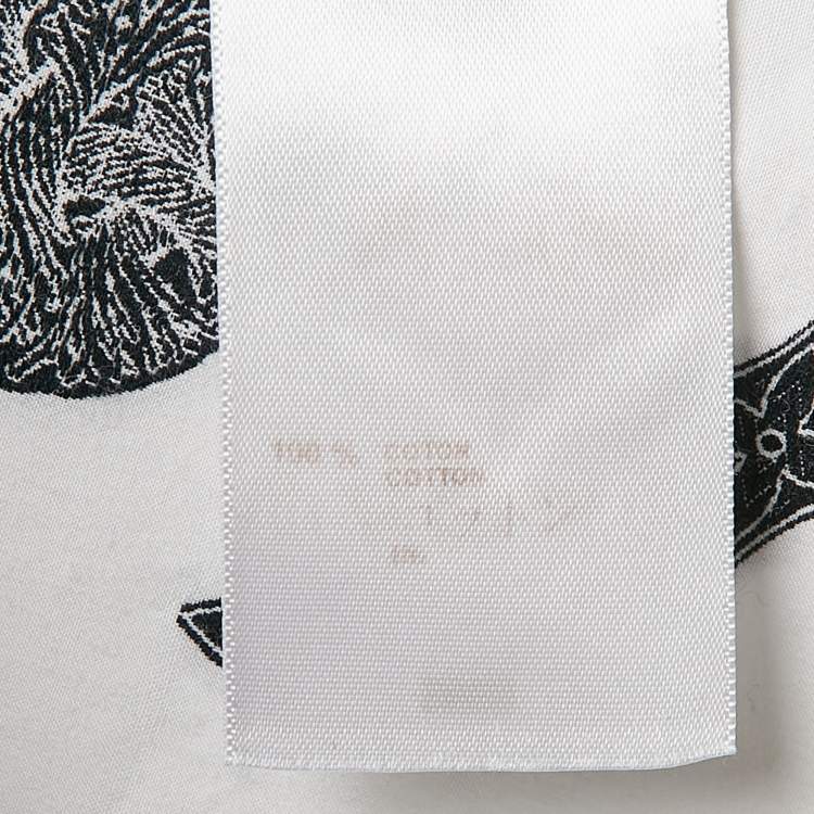 Pre Owned Louis Vuitton White Christopher Nemeth Rope Fil-coupe Cotton Shirt XL