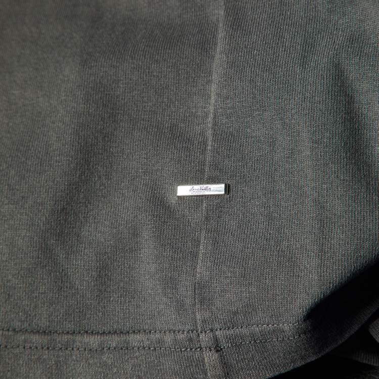 Pre Owned Louis Vuitton Charcoal Grey Cotton Crew Neck T-Shirt M