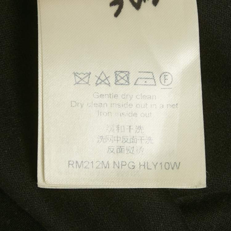 Pre Owned Louis Vuitton x NBA Black Print Cotton T-Shirt M