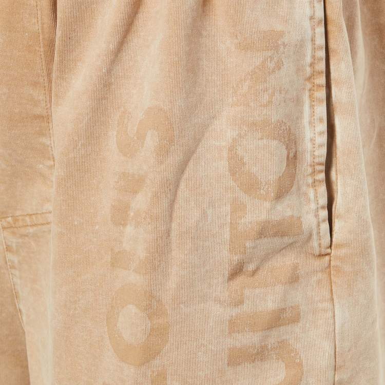 مملوكة مسبقًا Louis Vuitton Light Brown Elasticated Waist Shorts L