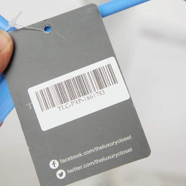 Pre Owned Louis Vuitton Blue LV Multi Tool Embroidered Cotton T-Shirt XL