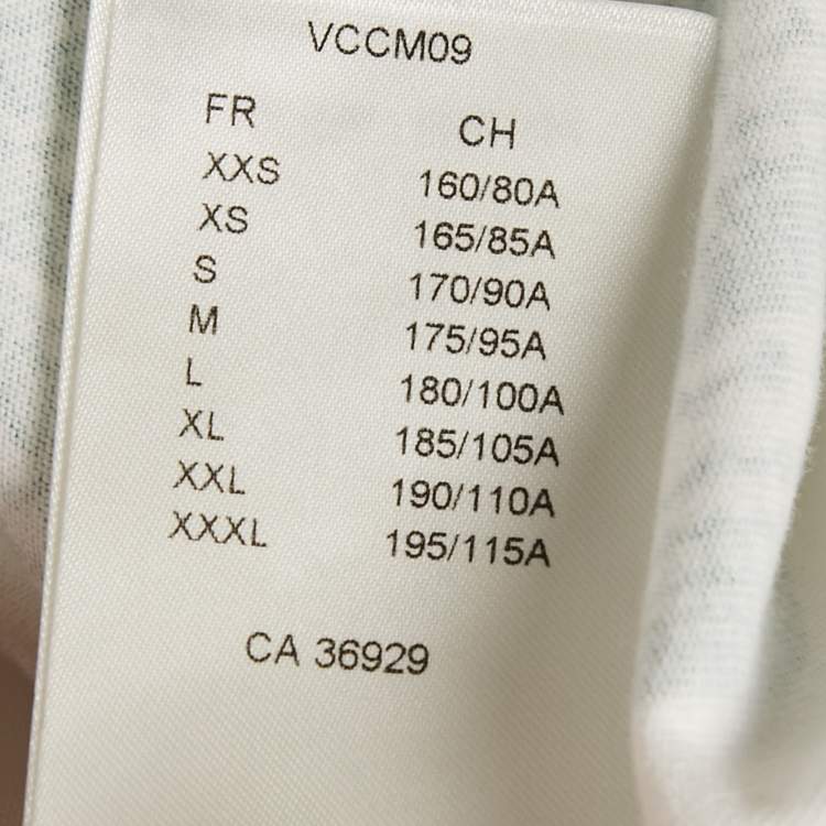 Pre Owned Louis Vuitton x Yayoi Kusama White Pumpkin Print Jersey T-Shirt M