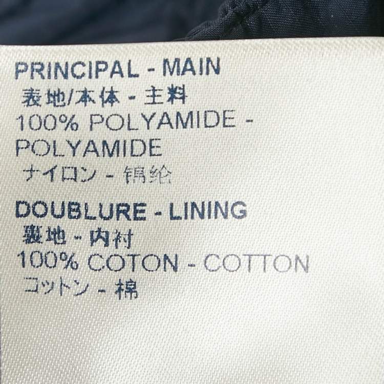 Pre Owned Louis Vuitton Blue Nylon Cargo Pants XL