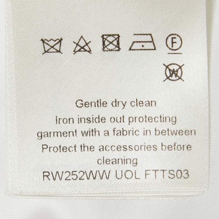 Pre Owned Louis Vuitton White Printed Jersey Crewneck T-Shirt L