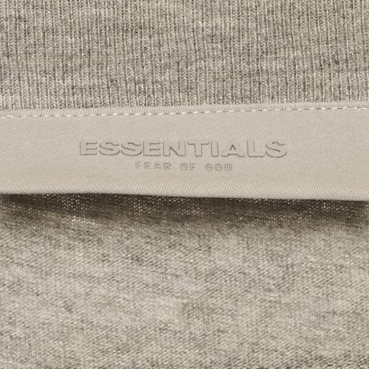 Pre Owned Louis Vuitton Staples Edition Dark Grey Cotton Inside Out Oversized T-Shirt S